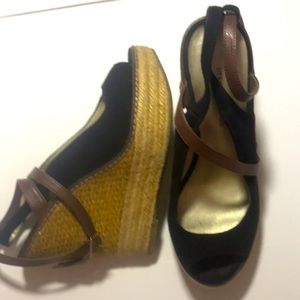 Montego Bay Ankle Strap Wedge SZ 8.5